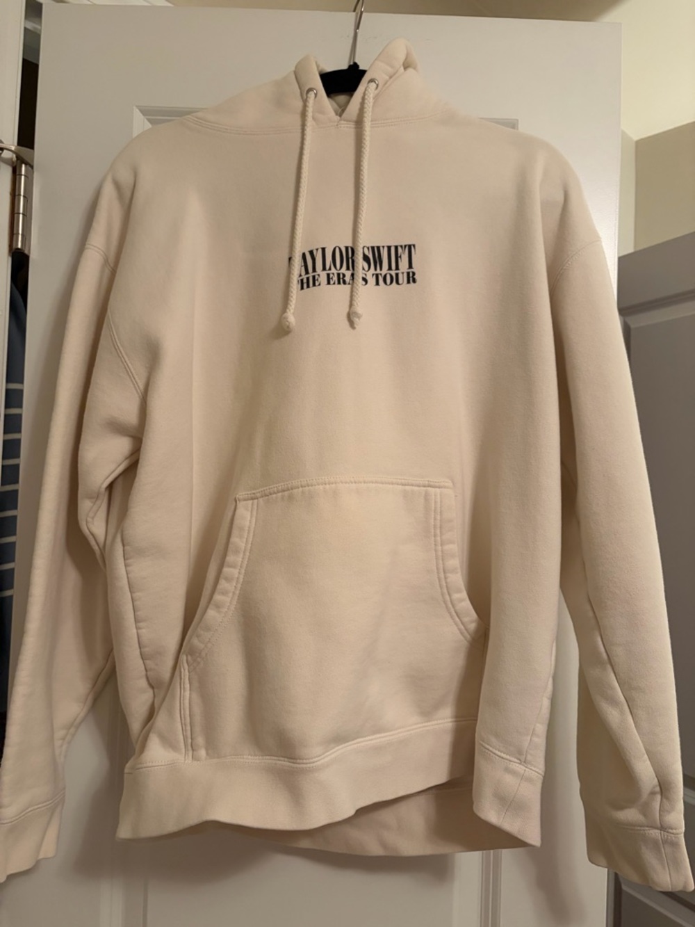 Taylor Swift Cream The Eras Tour Pullover Hoodie